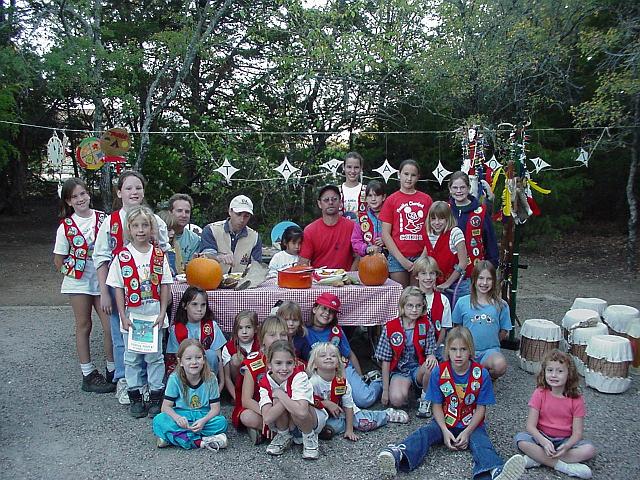 Tawakoni Princesses with the cooking contest judges 1.JPG